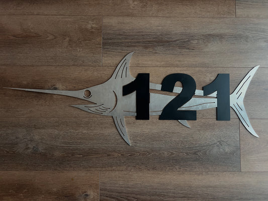 Swordfish House Number